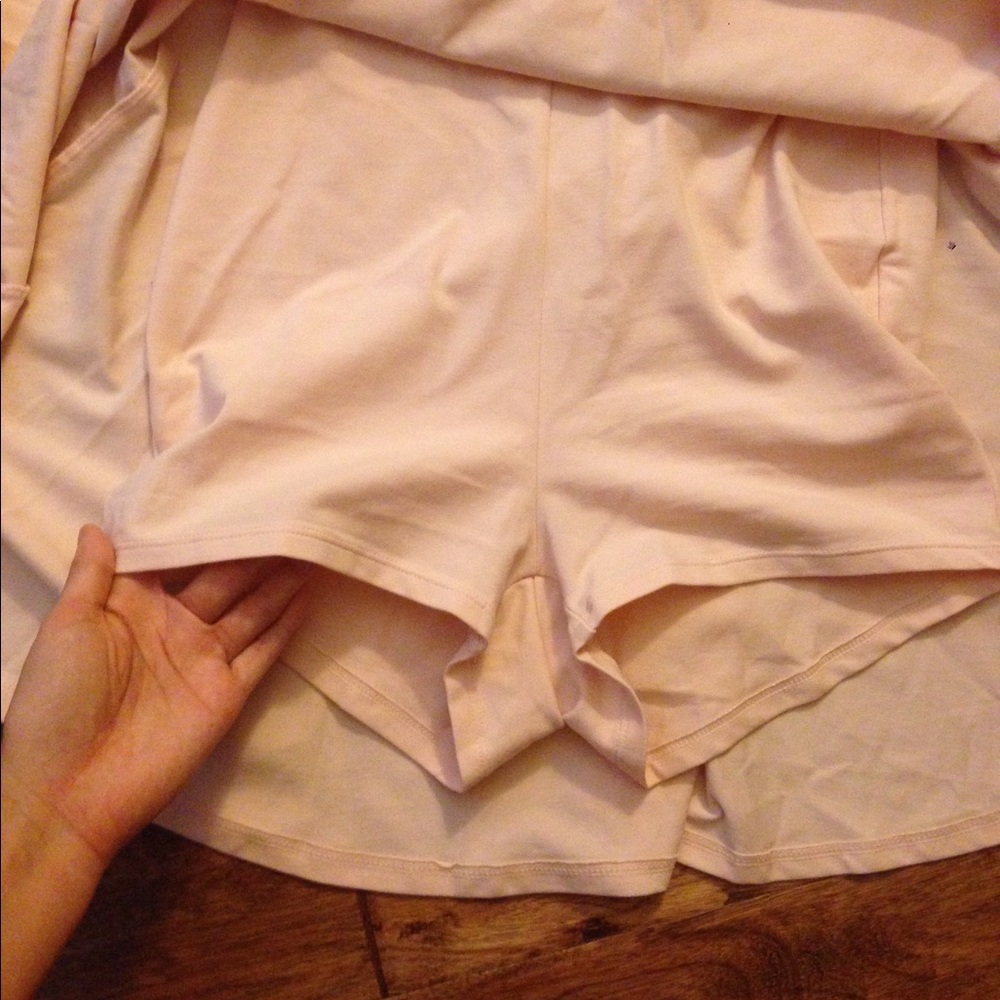 SOLD Express V Neck Fit Flare Skort Skater Dress - Picture 5 of 8